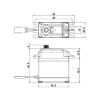 Picture of Savox SA-1231SGP High Torque Steel-Gear digital servo